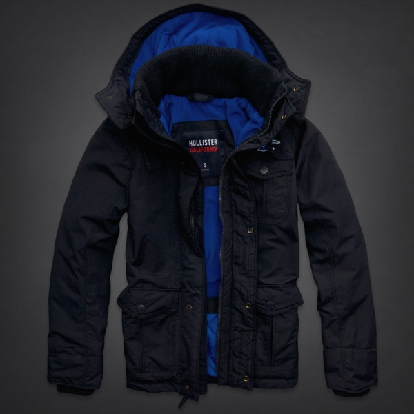 Hollister Hombres Todo Clima Chaquetas HCO4702